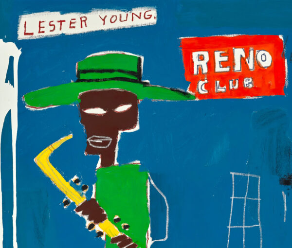 In the Wings - Lester Young club Reno - Basquiat 1986 - Poster – Image 3