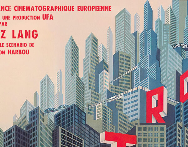 Metropolis, cult science fiction film directed by Fritz Lang - 1927 - Poster – Image 3
