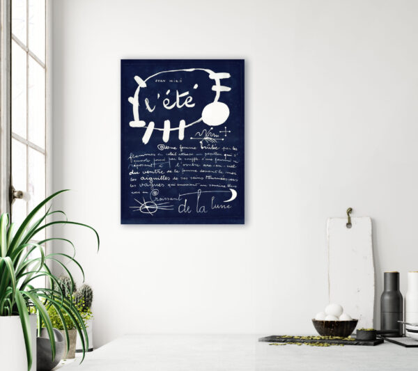 Summer Joan Miró - Poem-image Sun and Moon - 1927 - Poster – Image 6