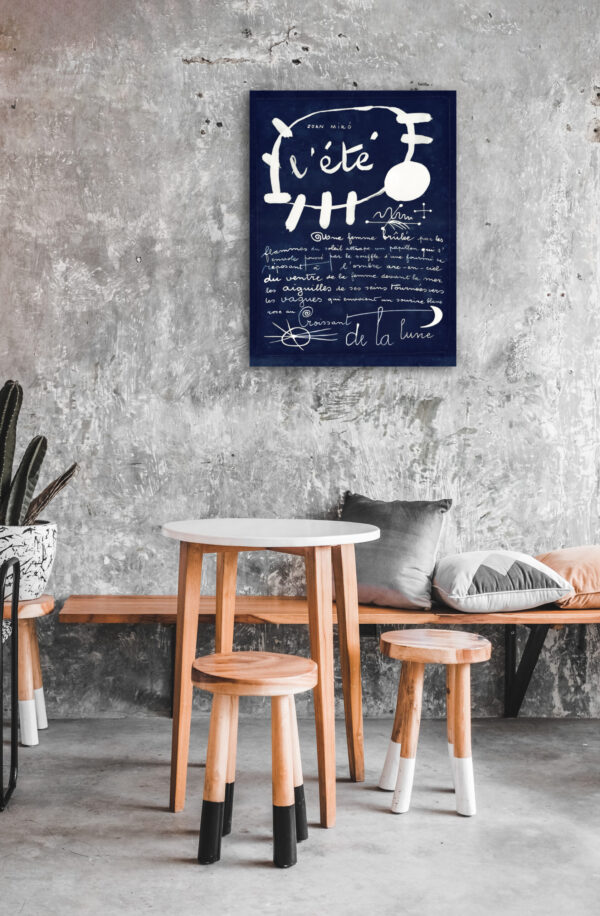 Summer Joan Miró - Poem-image Sun and Moon - 1927 - Poster – Image 3