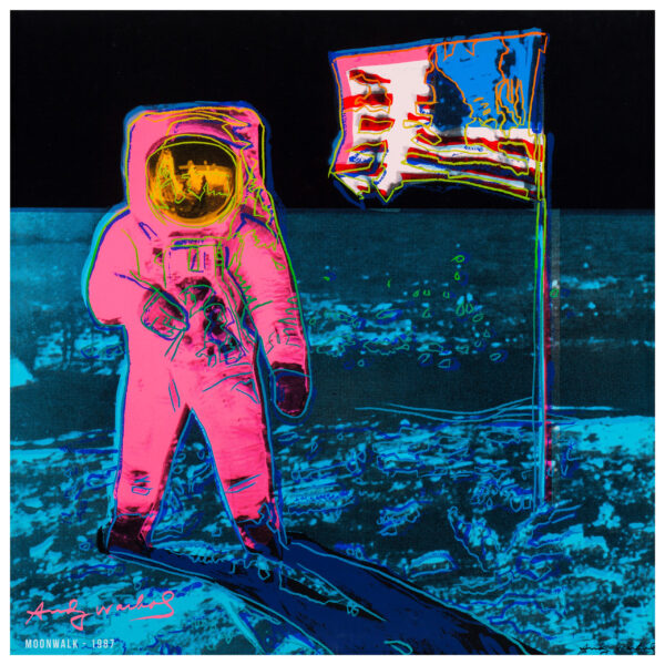 Moonwalk - Iconic Pop Art Image by Andy Warhol - Poster