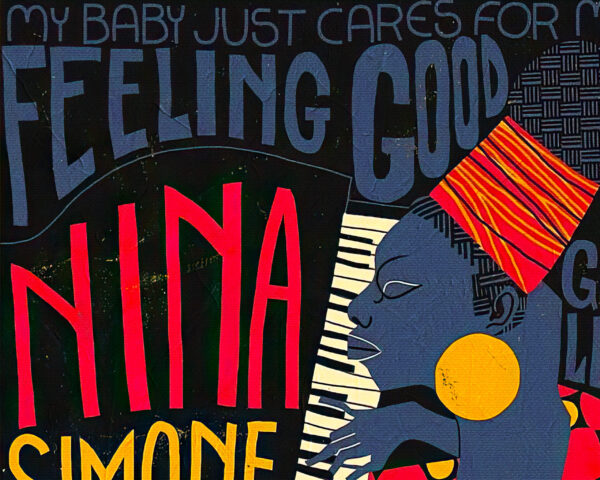 Nina Simone, pianist, singer, composer, one of the greatest jazz musicians in history - Poster – Image 3