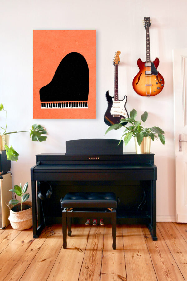 The Grand Piano, Piano Poster for Music Lovers - Poster – Image 10