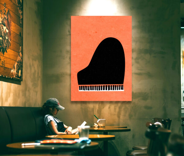 The Grand Piano, Piano Poster for Music Lovers - Poster – Image 3