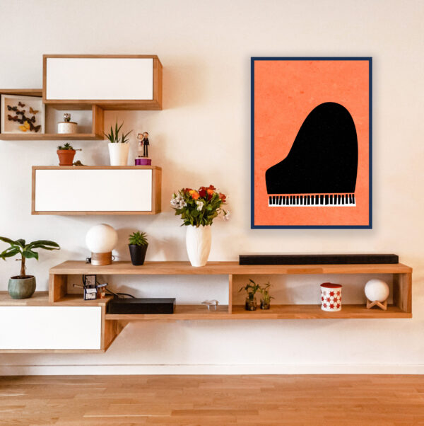 The Grand Piano, Piano Poster for Music Lovers - Poster – Image 9