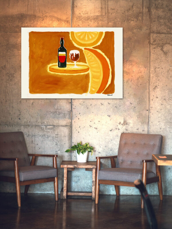 Picon, poster design by Bernard Villemot for the famous aperitif - 1968 – Image 7