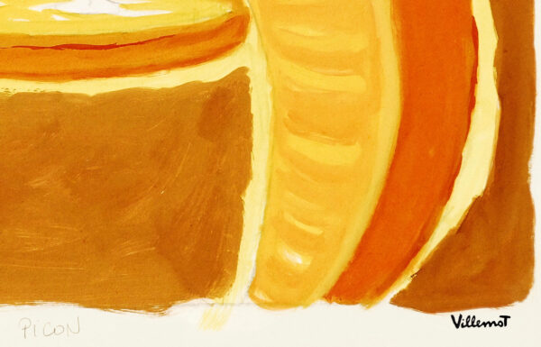 Picon, poster design by Bernard Villemot for the famous aperitif - 1968 – Image 9