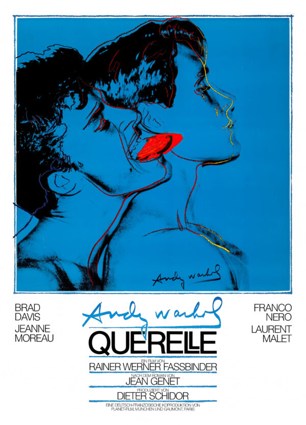 Querelle, film by Fassbinder based on the novel Querelle de Brest by Jean Genet - 1982 Poster
