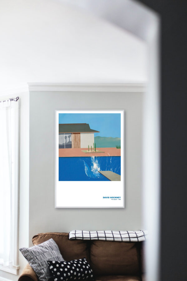 The Splash - David Hockney - 1966 - Poster – Image 8