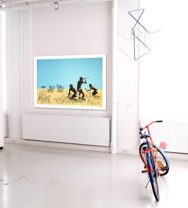 Trolley Hunters - Banksy Poster – Image 3