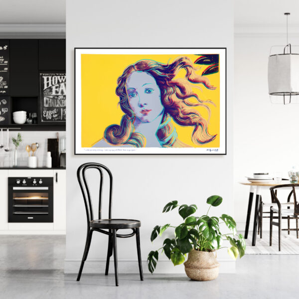 Sandro Botticelli - Birth of Venus - Interpretation by Andy WARHOL Poster – Image 7
