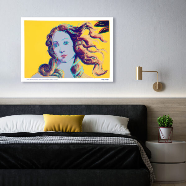 Sandro Botticelli - Birth of Venus - Interpretation by Andy WARHOL Poster – Image 2