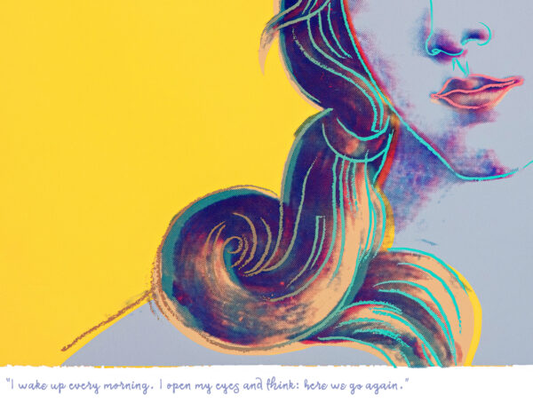 Sandro Botticelli - Birth of Venus - Interpretation by Andy WARHOL Poster – Image 3