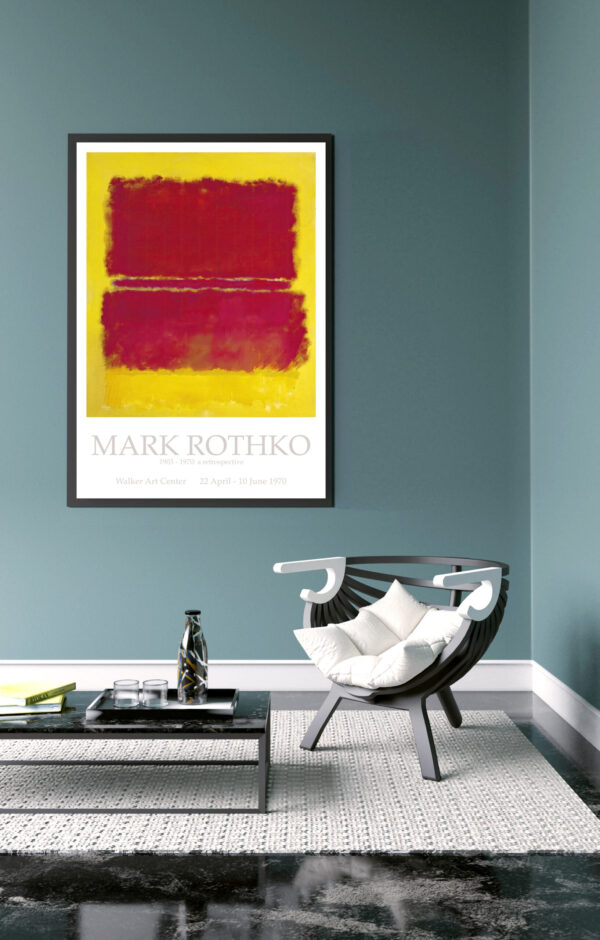 Rothko Mark - Walker Art Center Exhibition Poster No. 15 - 1952 – Image 8