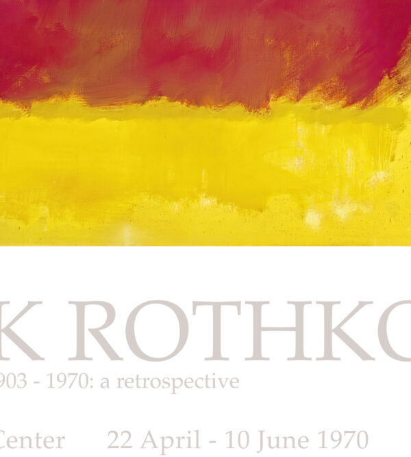 Rothko Mark - Walker Art Center Exhibition Poster No. 15 - 1952 – Image 3