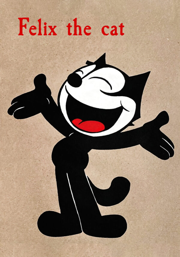 Felix the Cat, Famous Cartoon Character - Poster