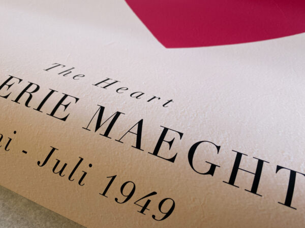 Henri Matisse poster The Heart - Galerie Maeght Exhibition 1949 – Image 15