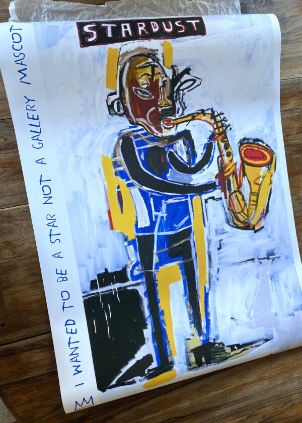 The saxophone player - Stardust - Jean-Michel Basquiat 1983 - Poster – Image 11