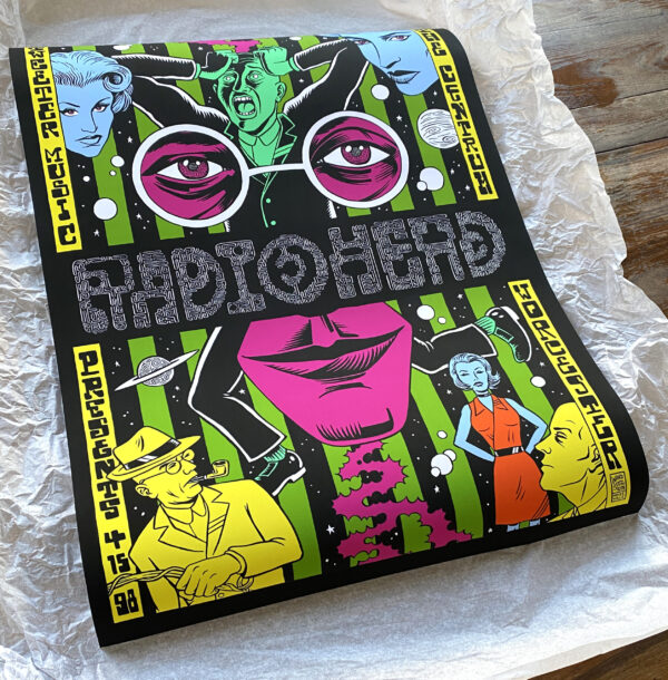 Concert at Centrum Worcester Art (1989) by Radiohead, English alternative rock band – Image 5