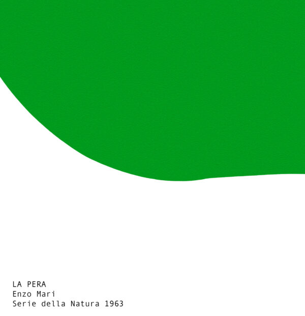 LA PERA - Enzo Mari - Série della Natura 1963 - Poster – Image 2
