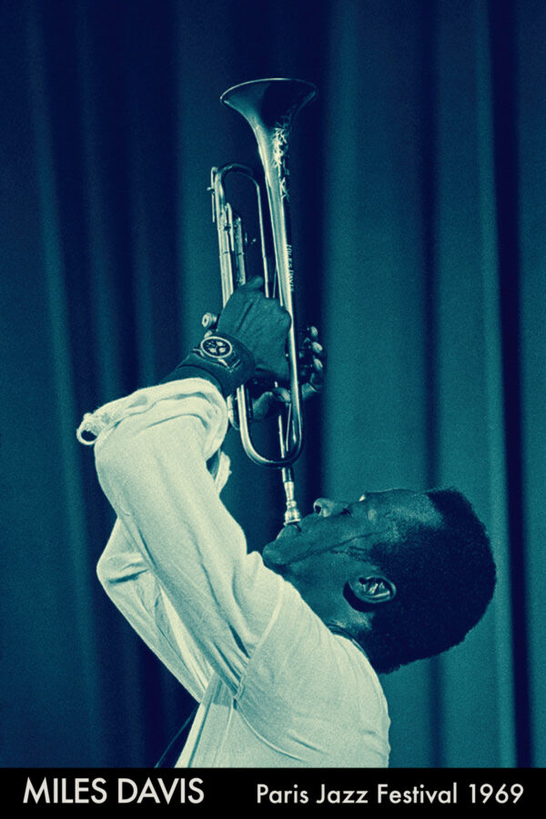 Miles Davis Poster for the Paris Jazz Festival - 1969 -