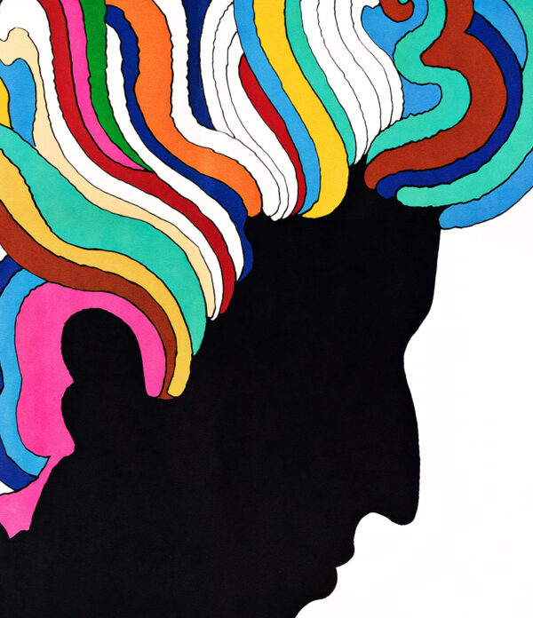 Bob Dylan Poster by Milton Glaser - 1966 - – Image 3