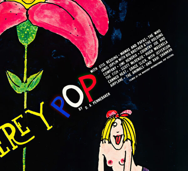 Tomi Ungerer's illustration for the Monterey Pop festival - 1968 - Poster – Image 2