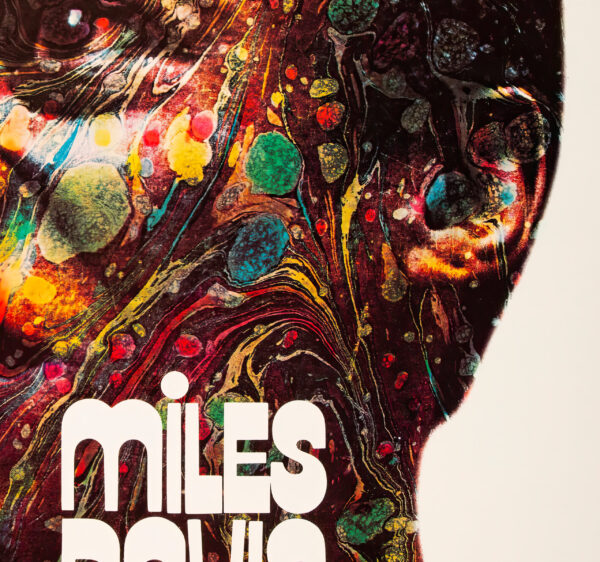 Psychedelic Miles Davis Poster announcing German Tour - 1971 – Image 2