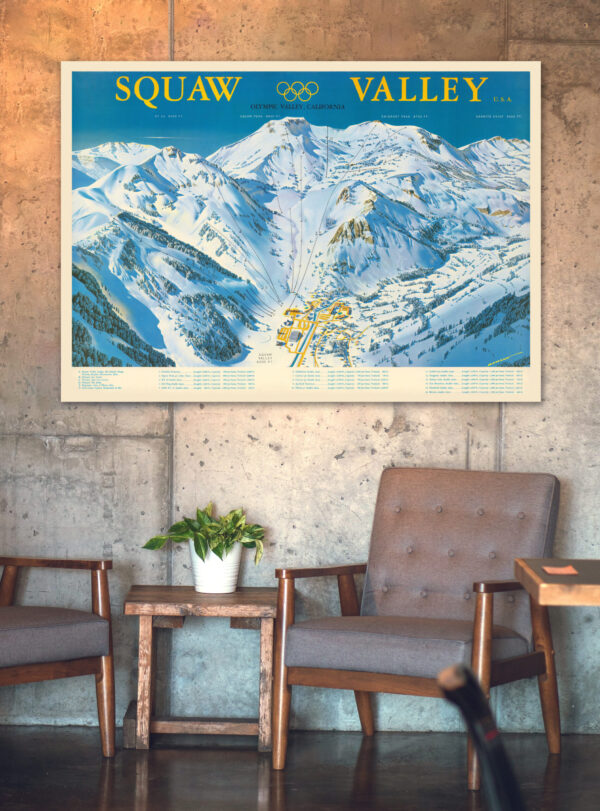 Squaw Valley Station United States Olympic Valley - Poster – Image 6