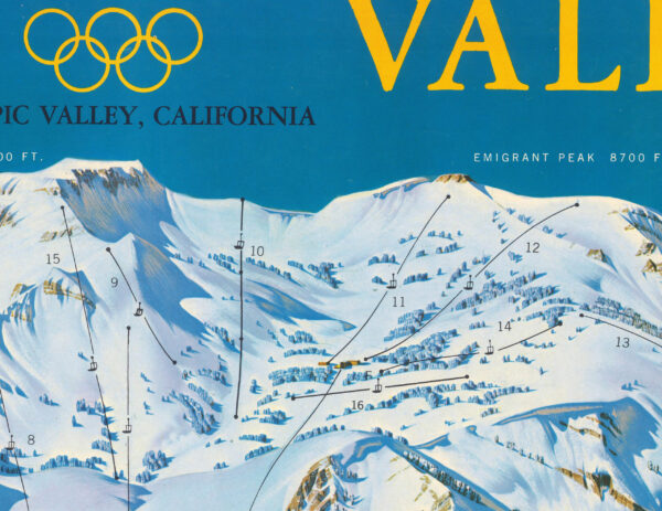 Squaw Valley Station United States Olympic Valley - Poster – Image 7