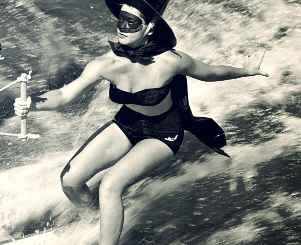 Two Witches Water Skiing - Vintage Photography Poster – Image 10