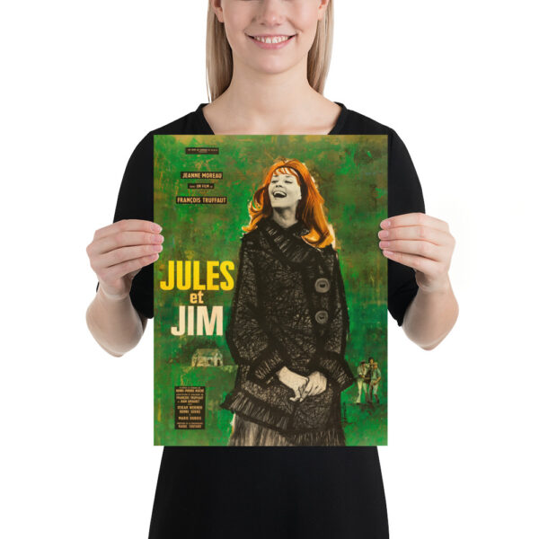 Jules and Jim film by F. Truffaut with J. Moreau - 1962 - Poster – Image 6