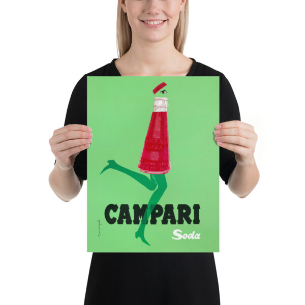 Vintage Advertisement for Campari Soda by Marangolo 1968 - Poster – Image 5