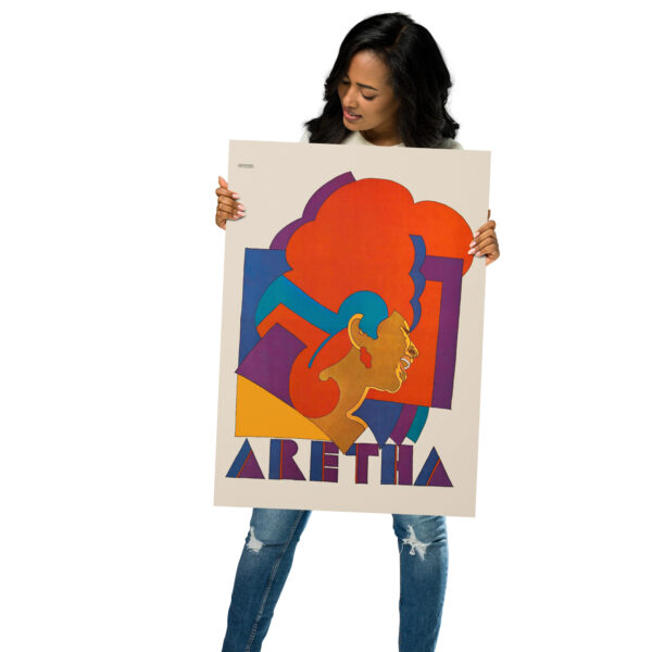 Aretha Franklin poster by Milton Glaser - 1968 - – Image 6