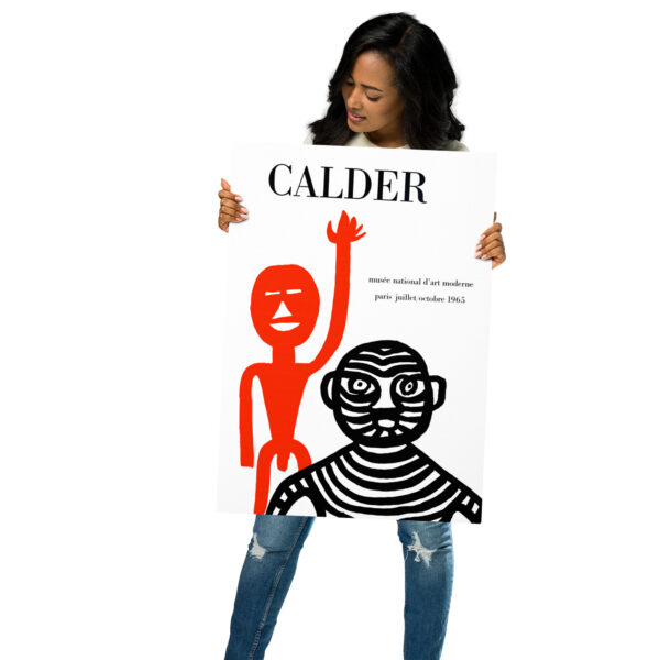 Tiger Man and Red Man (1965) - Poster CALDER Alexandre – Image 7
