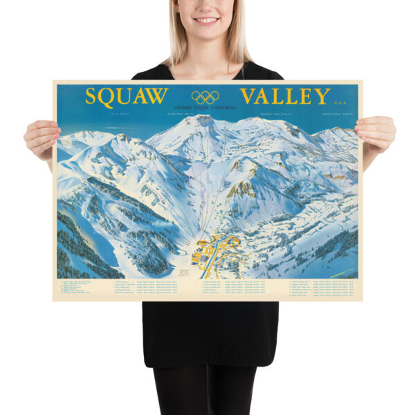 Squaw Valley Station United States Olympic Valley - Poster – Image 5
