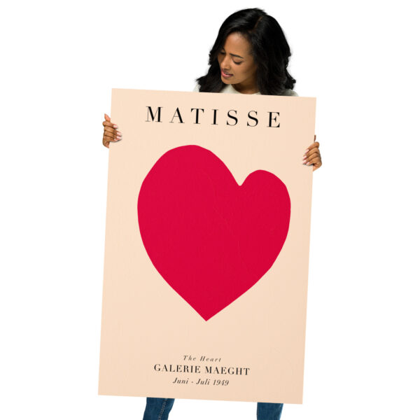 Henri Matisse poster The Heart - Galerie Maeght Exhibition 1949 – Image 8