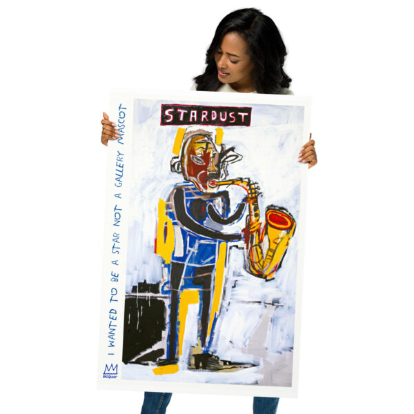 The saxophone player - Stardust - Jean-Michel Basquiat 1983 - Poster – Image 8