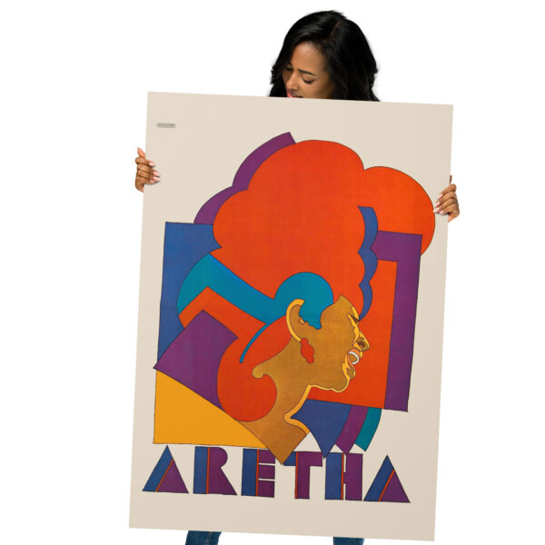 Aretha Franklin poster by Milton Glaser - 1968 - – Image 4