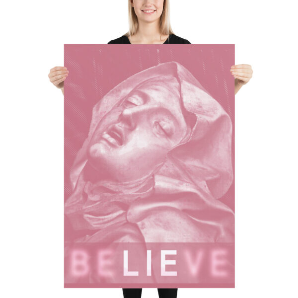 The Ecstasy of Saint Therese. Belief is the Death of Intelligence - Poster – Image 3