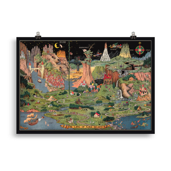 The land of make believe - Jaro Hess Poster 1930 – Image 3