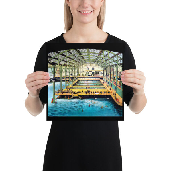 Sutro Baths located in San Francisco, interior view - 1896 - Poster – Image 5