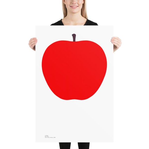 LA MELA (Apple) - Enzo Mari - Serie della Natura 1963 - Poster – Image 7