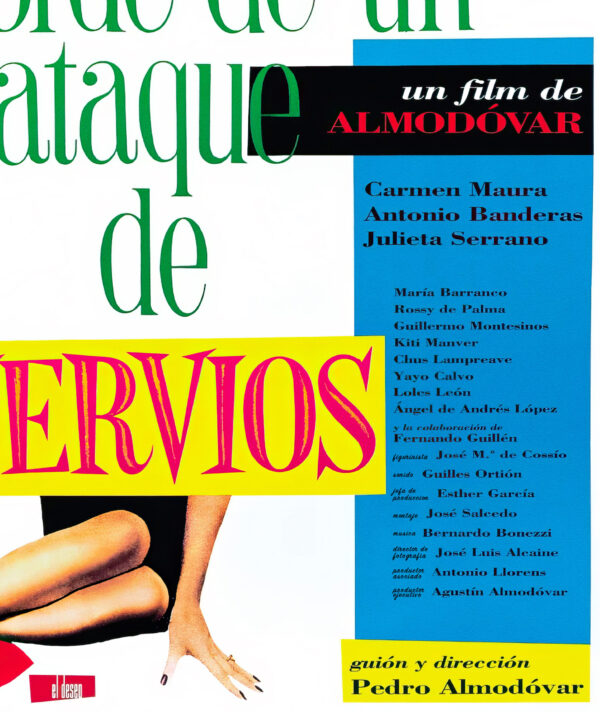 Women on the Verge of a Nervous Breakdown - 1988 Pedro Almodóvar - Poster – Image 3
