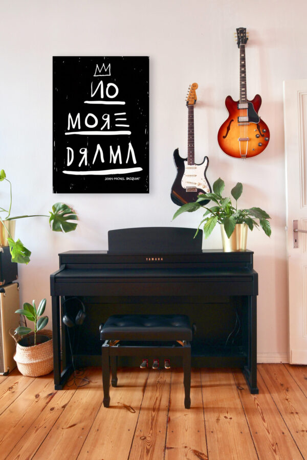 No More Drama - J-M Basquiat - Poster – Image 2