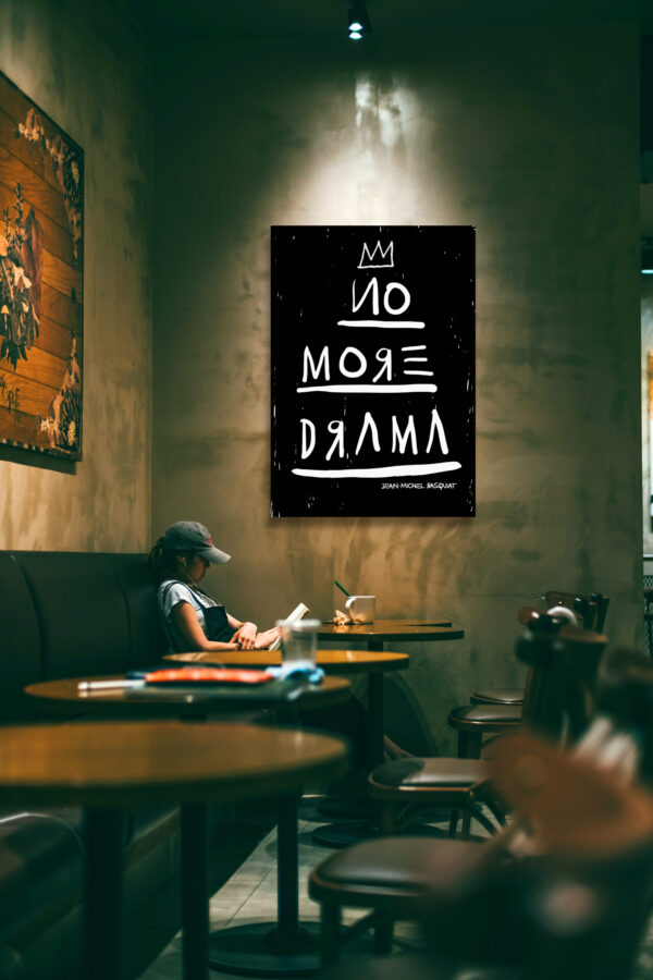 No More Drama - J-M Basquiat - Poster – Image 3