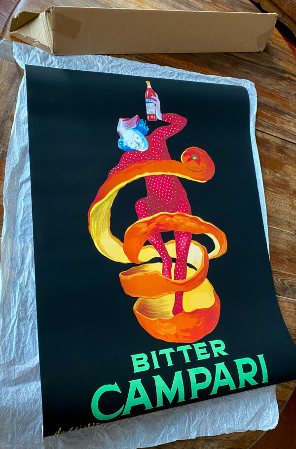 Famous 1921 advertising poster by Leonetto Cappiello for Campari – Image 11