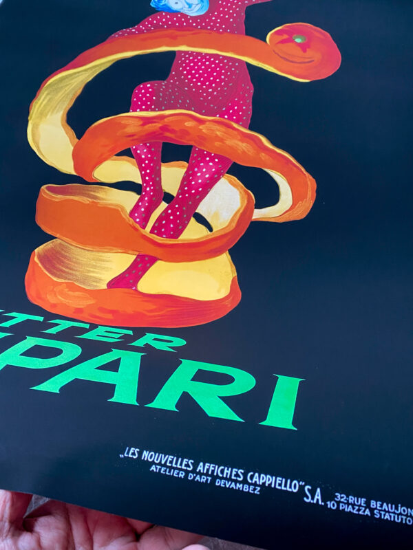 Famous 1921 advertising poster by Leonetto Cappiello for Campari – Image 12