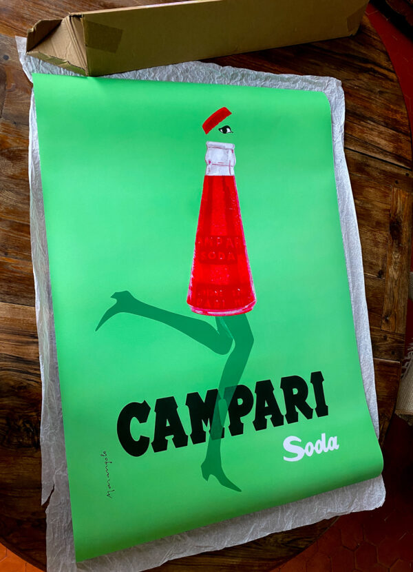 Vintage Advertisement for Campari Soda by Marangolo 1968 - Poster – Image 10