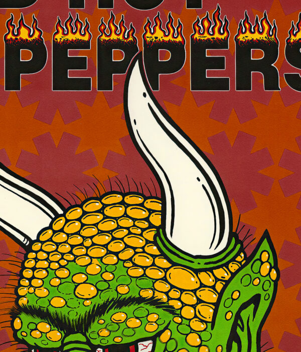Concert Poster - Nirvana, Pearl Jam, Red Hot Chili Peppers - 1991 – Image 8